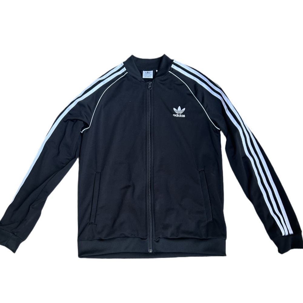 Adidas kids size large zip up tracksuit